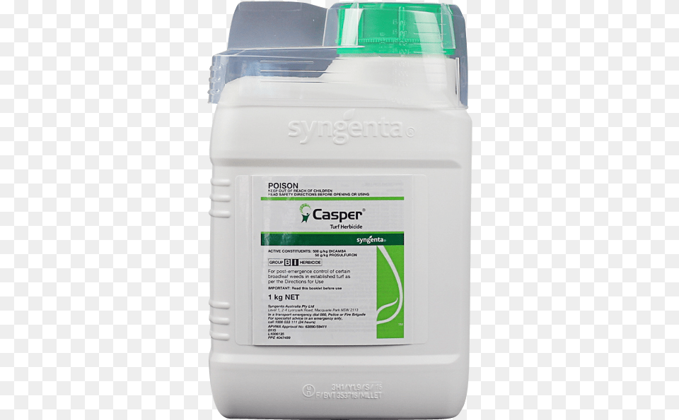 Casper Turf Herbicide Plastic Bottle, Cosmetics Free Png Download