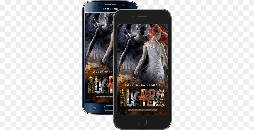 Cassandra Clare39s Shadowhunters Is The Official App Cazadores De Sombras 6 Ciudad Del Fuego Celestial, Electronics, Mobile Phone, Phone, Adult Png