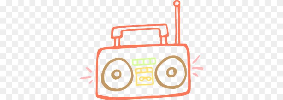 Cassette Electronics, Radio, Bulldozer, Machine Png