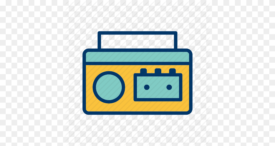 Cassette Cassette Player Radio Icon, Electronics, Cassette Player, Road Sign, Sign Free Transparent Png
