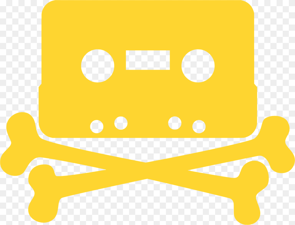 Cassette Jolly Roger Silhouette Png Image