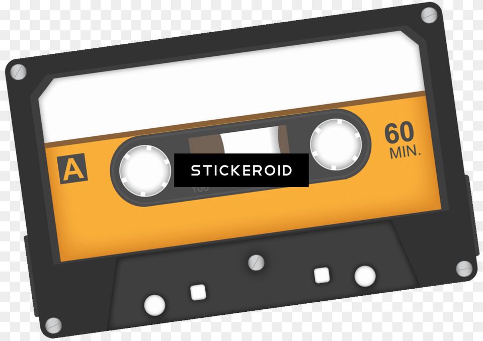 Cassette Label Cassette Tape, Computer Hardware, Electronics, Hardware, Monitor Free Transparent Png