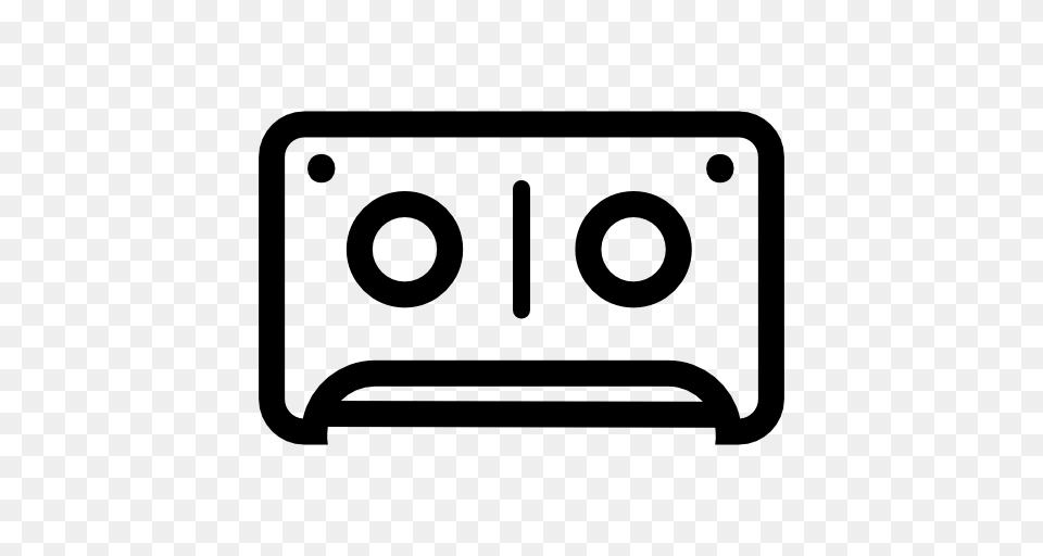 Cassette Tape Icon Icons Download, Smoke Pipe, Stencil Free Transparent Png