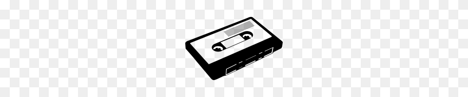 Cassette Tape Icons Noun Project, Gray Png Image