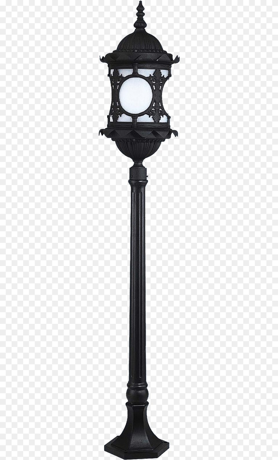 Cast Aluminum Street Light Post Street Light, Lamp, Lamp Post Free Png Download