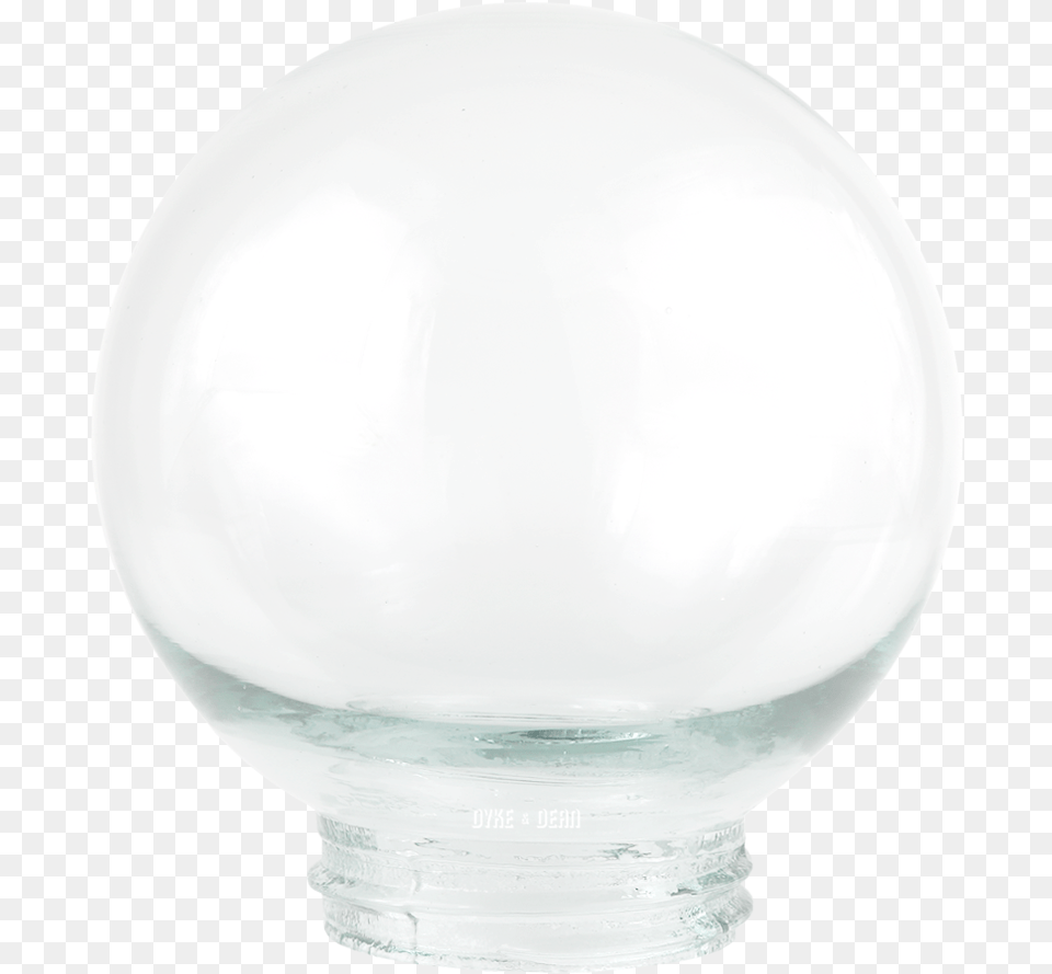 Cast Globe Clear Glass 85mm Cosmetics, Light, Sphere, Plate, Lightbulb Free Transparent Png