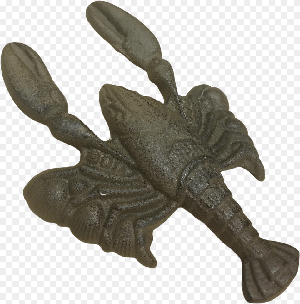 Cast Iron Boot Jack Lobster Crawfish Antique, Clothing, Electronics, Glove, Hardware Png Image