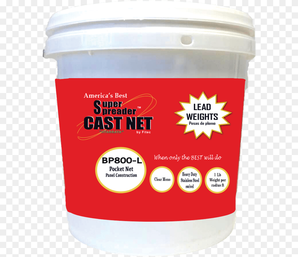 Cast Net Bp Pocket Plastic, Dessert, Food, Yogurt, Mailbox Free Png Download
