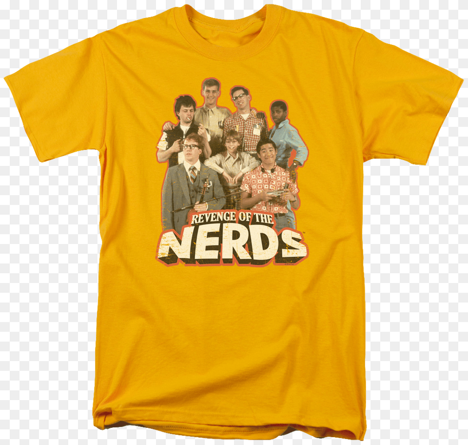 Cast Revenge Of The Nerds Shirt Dare Japanese Shirt, T-shirt, Clothing, Person, Man Free Transparent Png