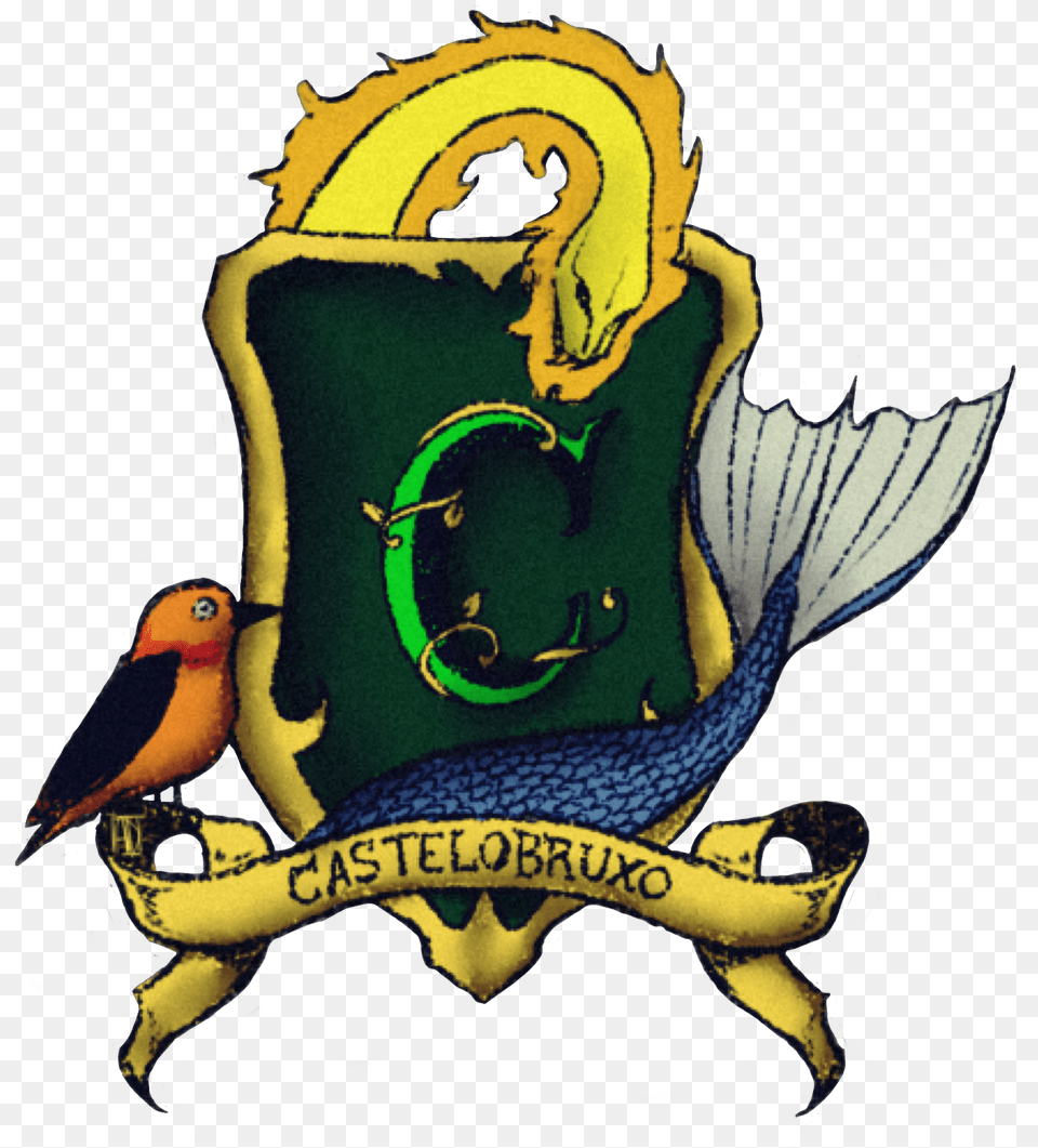 Castelobruxo Crest Wiki, Logo, Badge, Symbol, Animal Free Png
