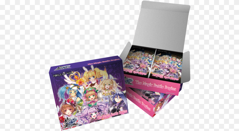 Caster Chronicles The Magic Battle Begins Booster Box, Adult, Person, Woman, Female Png Image
