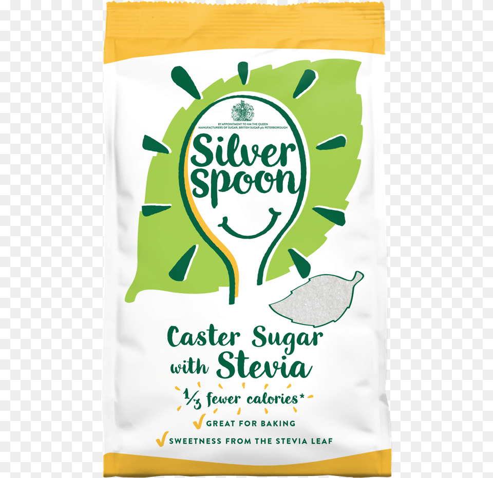 Caster Sugar With Stevia Silver Spoon Sugar, Powder, Food Png