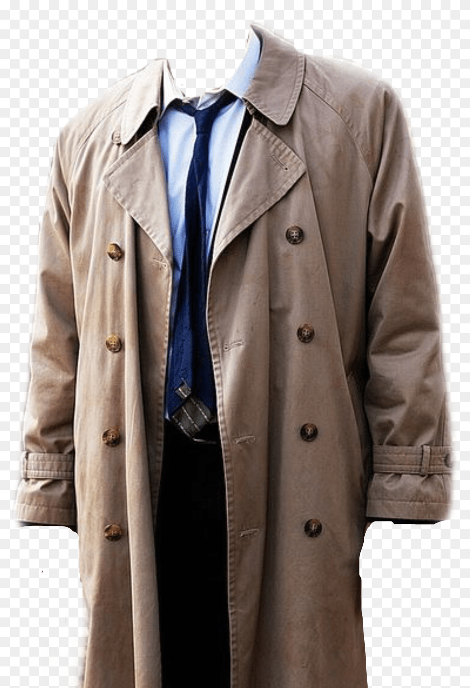 Castiel Aesthetic Trenchcoat Angel Sticker By Stella Castiel Free Png Download