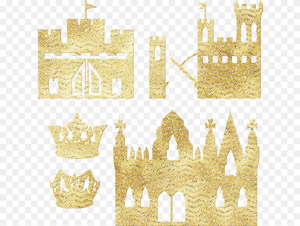 Castillo De Oro Corona Del Rey La Imagen Gratis En Pixabay Castle Gold, Accessories, Jewelry, Crown, Architecture Png Image
