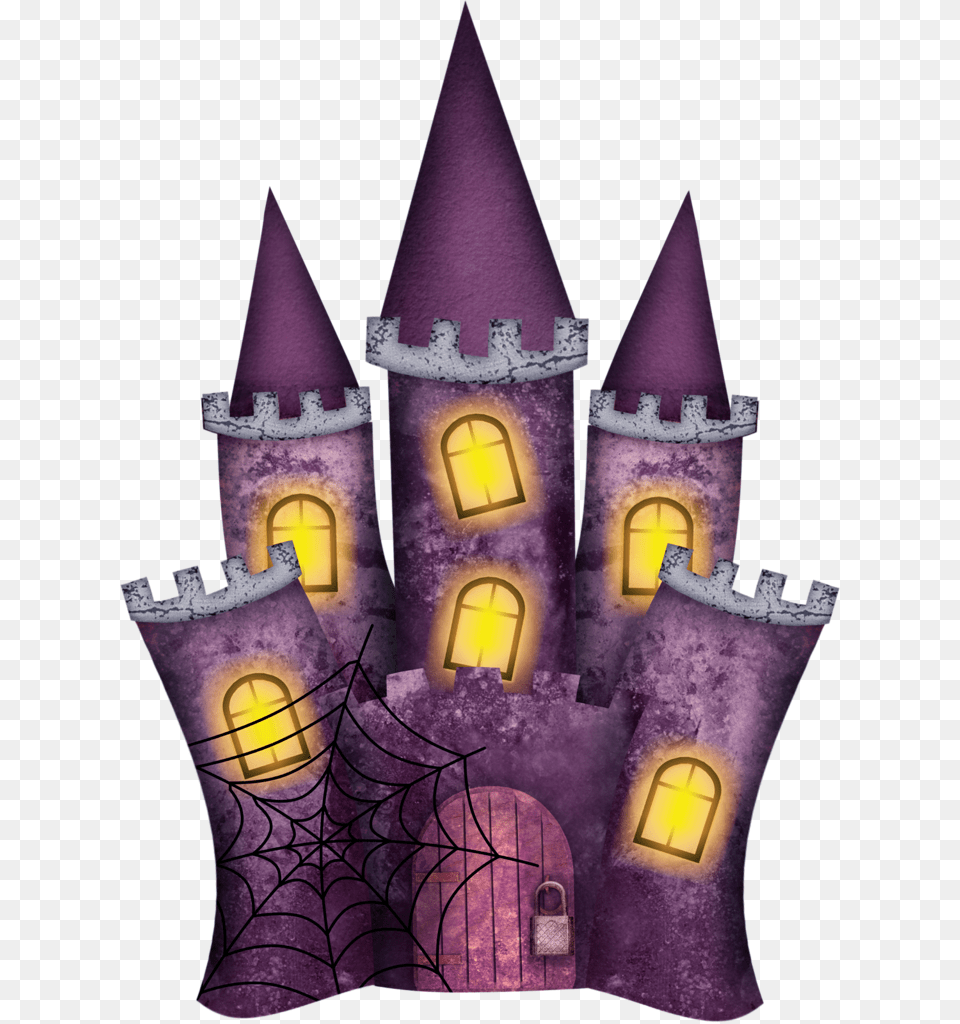 Castillos Animados De Halloween, Purple, Architecture, Building, Spire Free Transparent Png