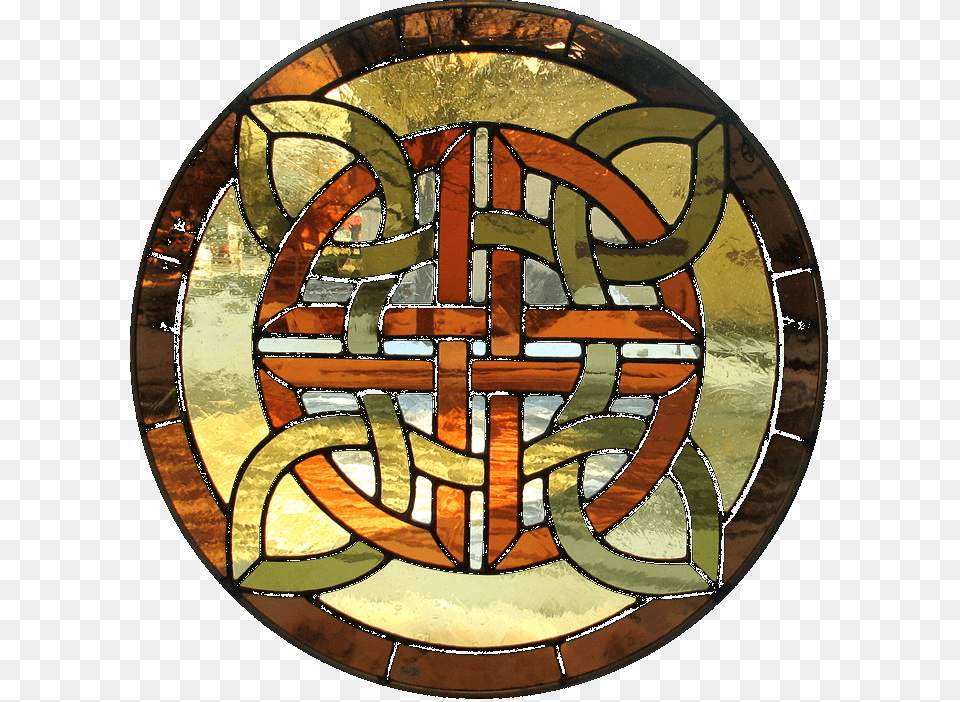 Casting A Quotring Of Protectionquot Or Quotcaimquot Celtic Caim Symbol, Art, Stained Glass Free Png