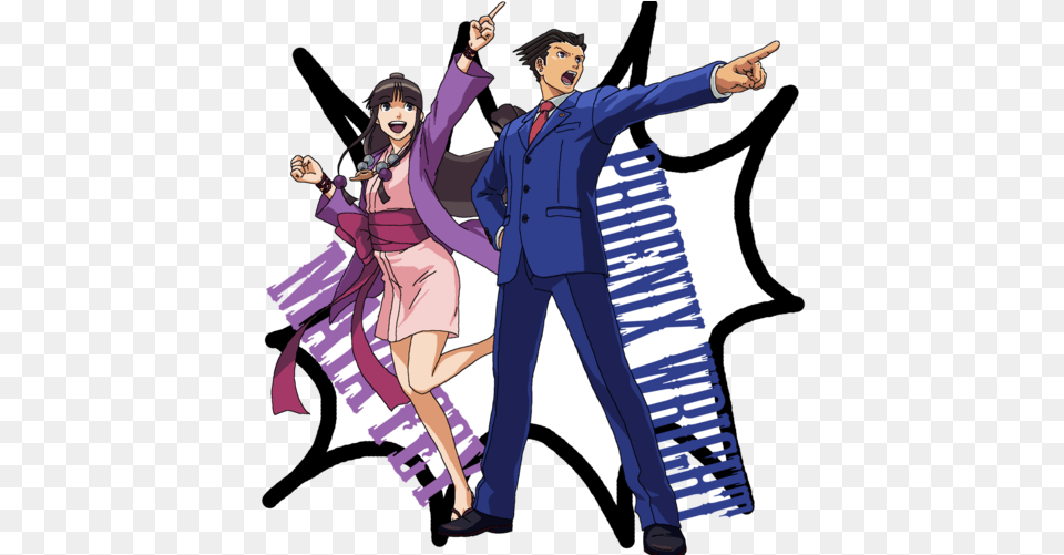 Casting Call Club Phoenix Wright Turnabout Proposal And Darkness Then Redness Then Whiteness, Book, Comics, Publication, Adult Png Image