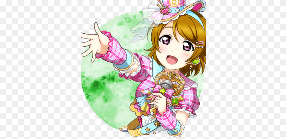 Casting Call Club Printemps English Trio Covers Hanayo Idol Set Love Live, Book, Comics, Publication, Baby Free Png