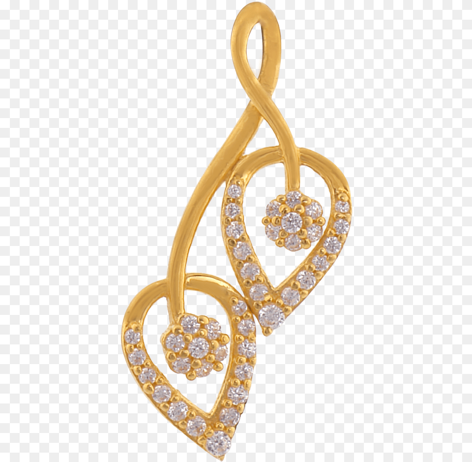 Casting Stone Fancy Pendant, Accessories, Earring, Gold, Jewelry Free Png Download