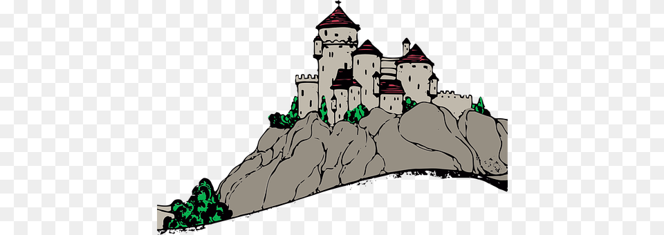 Castle Architecture, Building, Fortress, Art Png