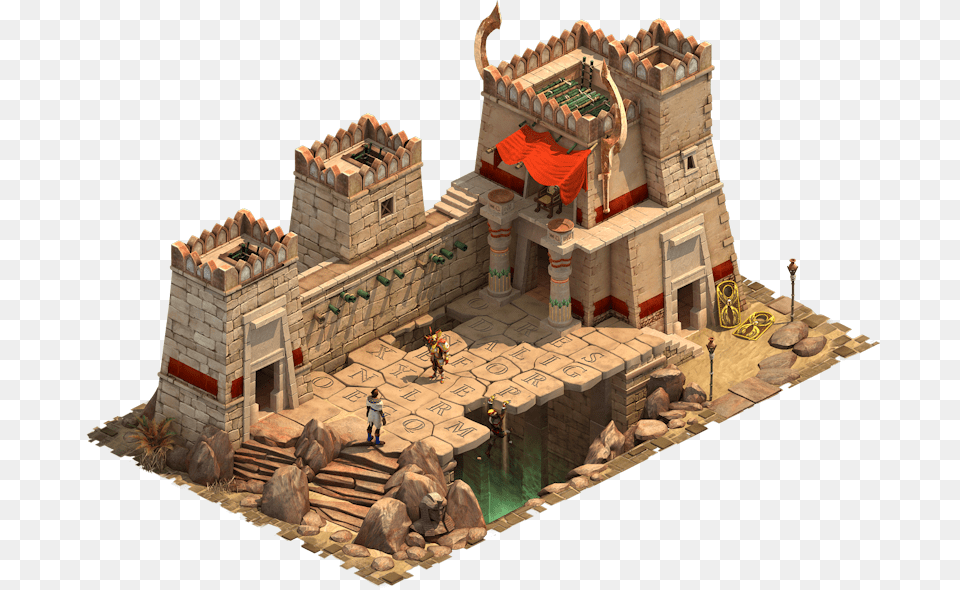 Castle, Architecture, Building, Fortress, Person Png Image