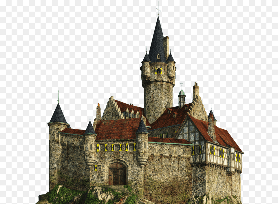 Castle, Architecture, Building, Fortress, Spire Png