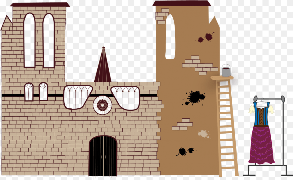 Castle, Brick, Arch, Architecture, Formal Wear Png Image