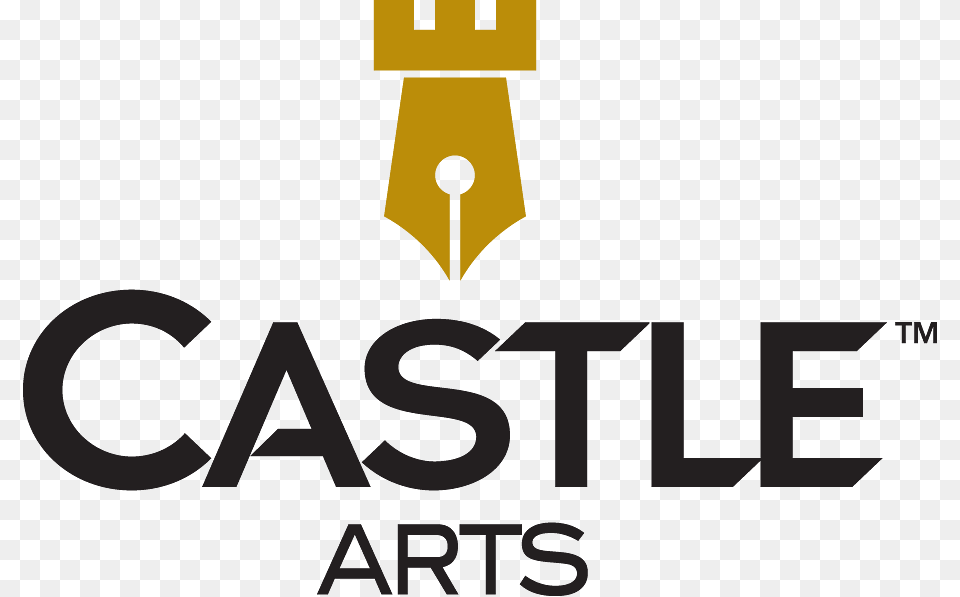 Castle Arts Logo, Green Png Image
