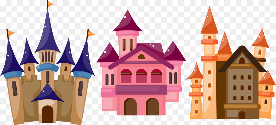 Castle Cartoon Pictures Dessin Conte De Fe, Architecture, Building, Neighborhood, Spire Free Png Download