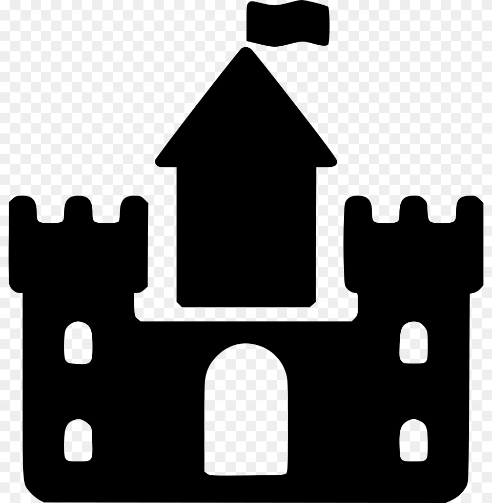 Castle Castle Icon, Stencil Png
