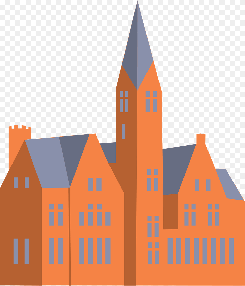 Castle Clipart, Architecture, Tower, Spire, Clock Tower Png Image