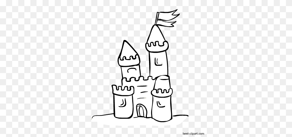 Castle Clipart Castle Clipart, Stencil, Cutlery, Art, Drawing Free Png Download