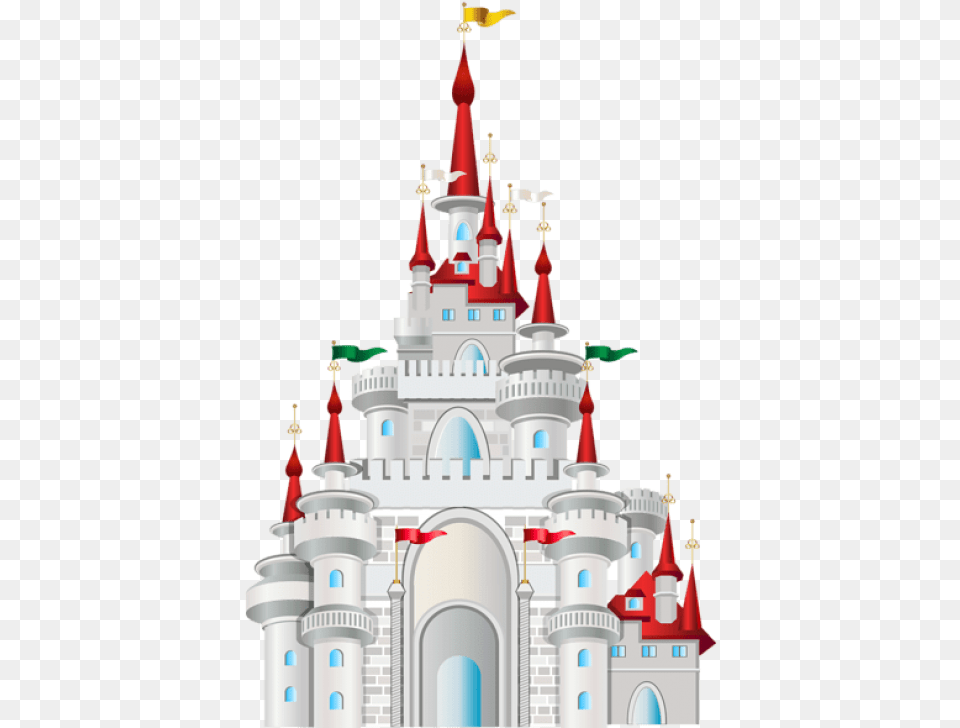 Castle Clipart Label Disney Castle Illustration, Architecture, Building, Spire, Tower Png