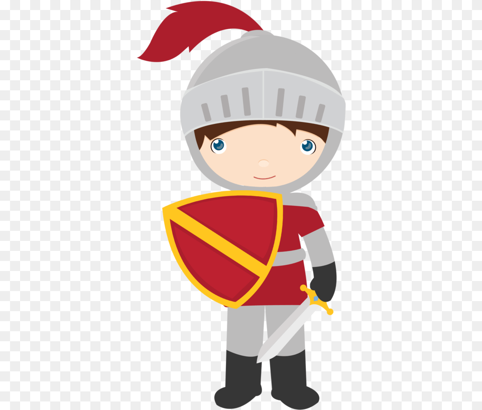 Castle Clipart Mike The Knight Fun Party Games Dragon Knight Clipart Transparent, Baby, Person, Head, Face Png Image