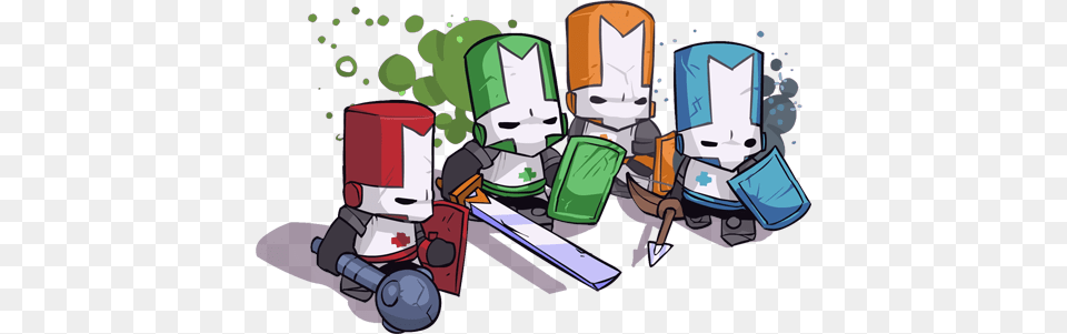 Castle Crashers Characters, Art Free Transparent Png