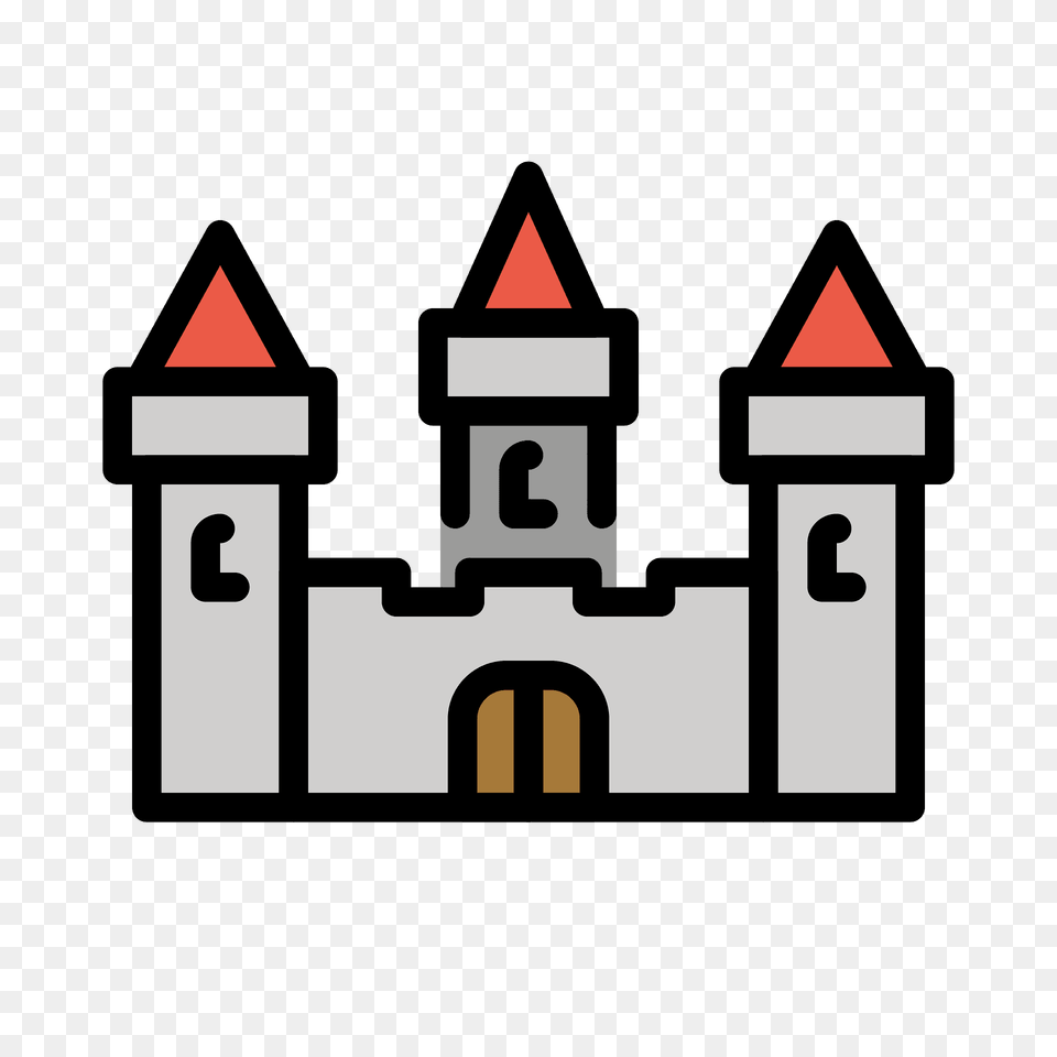 Castle Emoji Clipart, Scoreboard, Architecture, Building, Fortress Free Transparent Png