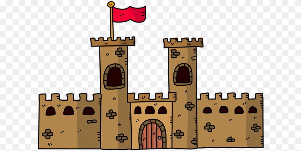 Castle Fairytale Princess Mystical Architecture Illustration, Building, Fortress, Arch Png