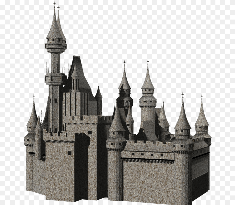 Castle File Castle Background, Architecture, Building, Spire, Tower Free Png Download