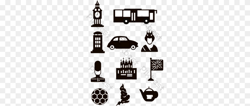 Castle Icon Free For Design Pikbest Car, Stencil Png Image