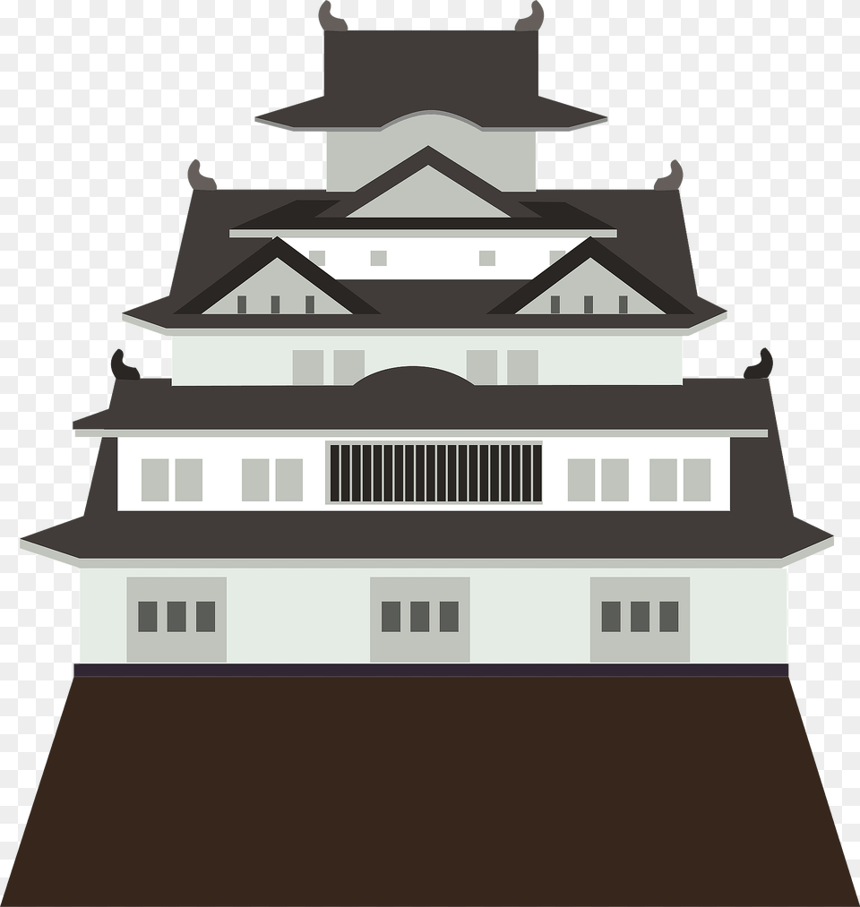 Castle In Himeji Clipart, Transportation, Vehicle, Yacht, City Free Png Download