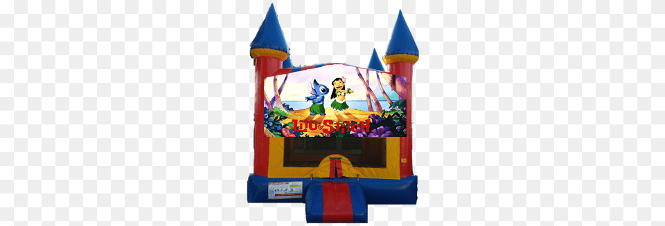 Castle Jumper Lilo And Stich 85 Jumpers Toys Story, Inflatable, Play Area Png Image