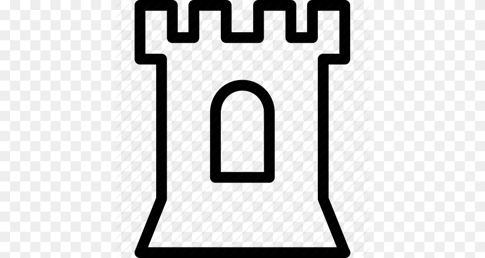 Castle Outline, Text, Number, Symbol Free Png Download