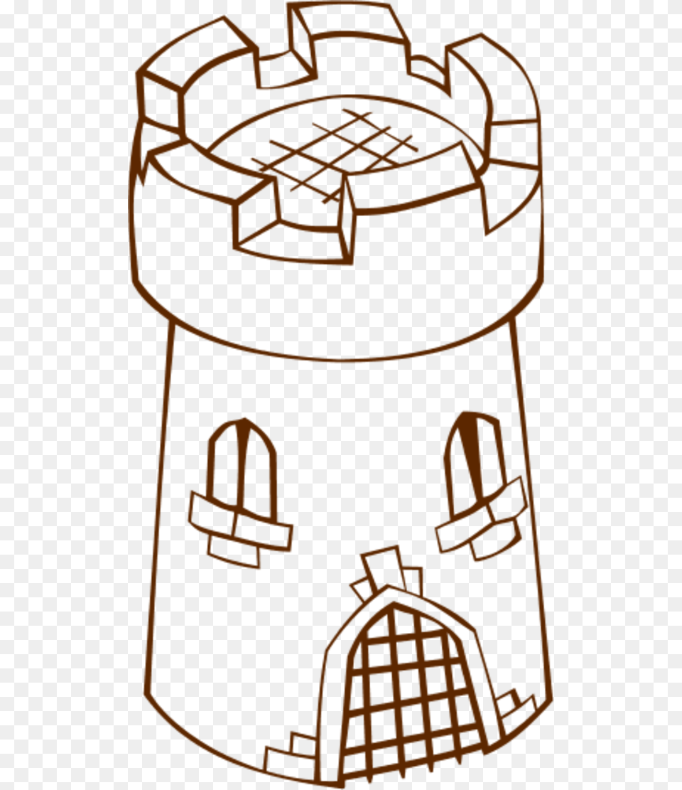 Castle Outline Cliparts Png