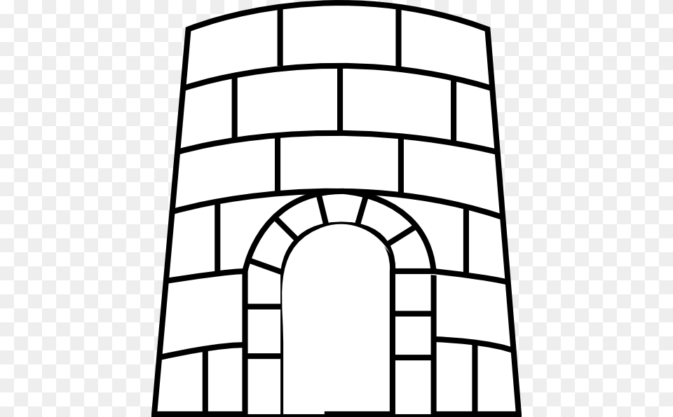 Castle Outline Cliparts Clip Art Castle Brick Wall Clipart, Arch, Architecture, Nature, Outdoors Free Png Download