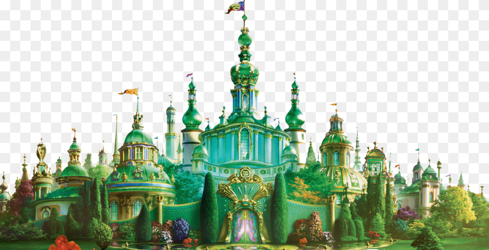 Castle Pic Marvelous Land Of Oz Arabic Edition, Architecture, Building, Fortress, Water Png