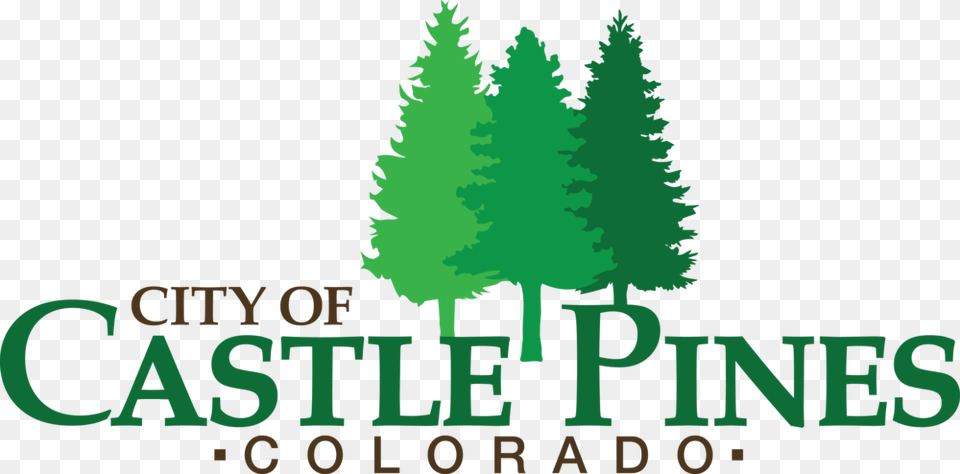 Castle Pines Logo Christmas Tree, Green, Pine, Vegetation, Plant Free Transparent Png