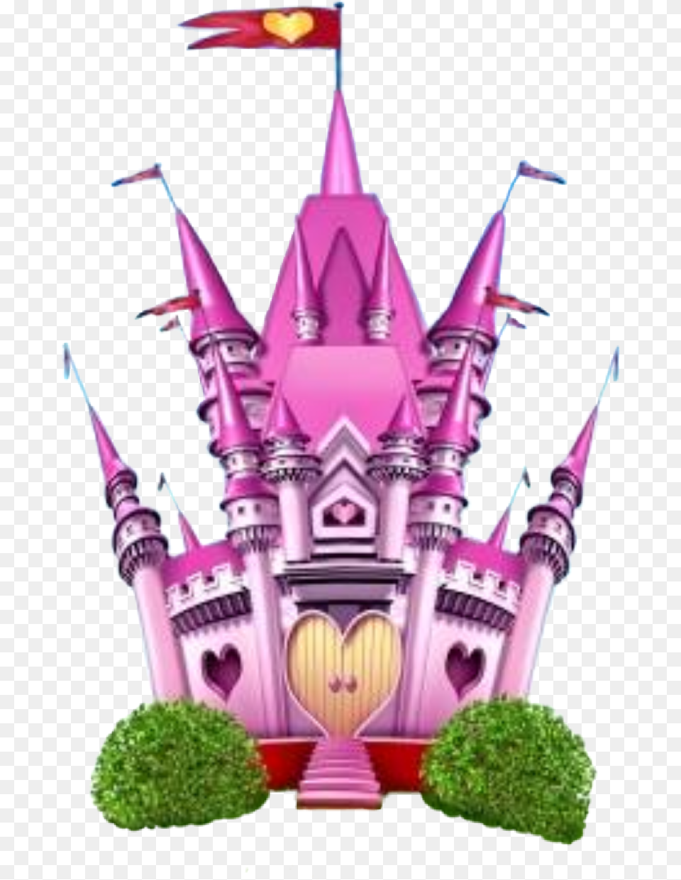 Castle Pink Whimsical Fantasy Princess Imitator Tots, Architecture, Building, Spire, Tower Png