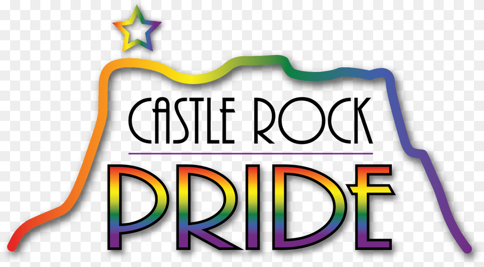 Castle Rock Pride Logo Graphic Design, Light, Neon, Dynamite, Weapon Png