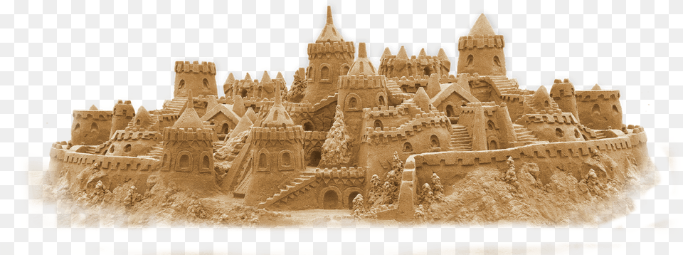Castle Sand Background Sand, Architecture, Shoreline, Sea, Outdoors Free Png