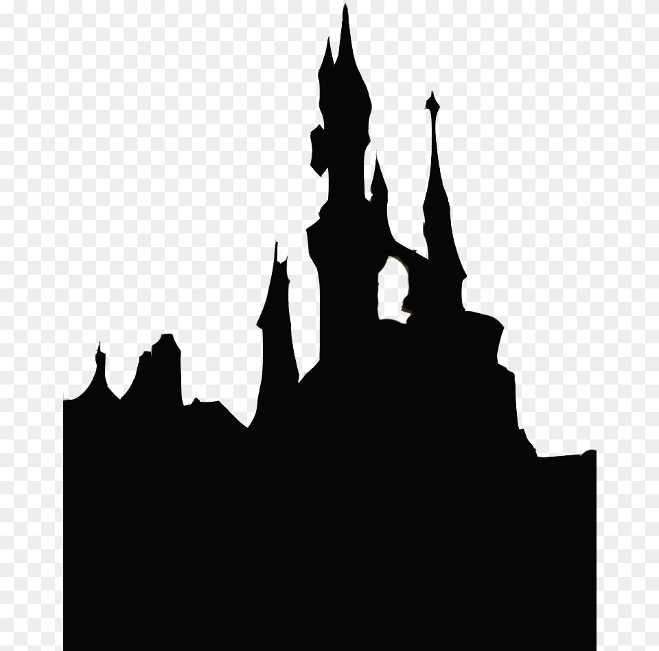 Castle Silhouette Castle Silhouette Transparent Background, Nature, Night, Outdoors Png